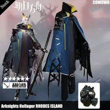 ¡Anime! Arknights Hellagur RHODES ISLAND traje de batalla uniforme encantador Cosplay traje de Halloween para hombres envío gratis 2024 - compra barato