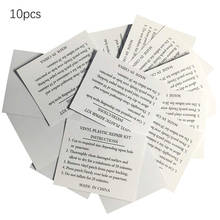 10Pcs TPU Waterproof Transparent Outdoor Tent Jacket Repair Tape Patch Self Adhesive Nylon Sticker Cloth Patches Accessories 2024 - buy cheap