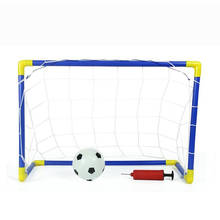 60cm Children Portable Golf Football Soccer Goal Removable Indoor Kids Toy Set  training equipment 2024 - buy cheap