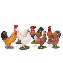 Animals Growth Cycle Chick Hen Life Cycle Plastic PVC Model Set Action Figures Simulation Chicken Model Educational Kids Toy 2024 - buy cheap