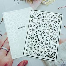 Little Flower Nail Art Sticker Self Adhesive Transfer Decal 3D Slider DIY Tips Nail Art Decoration Manicure Package 2024 - buy cheap