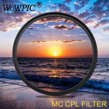 WOWPIC 72mm X-PRO CPL Filter PL-CIR Polarizing Multi-Coating Filter For DLSR 72 mm lens for Nikon Canon Pentax Sony DSLR Camera 2024 - buy cheap
