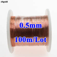 0.5mm 100 m/pc QA-1-155 novo poliuretano esmaltado fio de cobre 0.5mm 100 m/pc QA-1-155 novo poliuretano esmaltado fio de cobre
