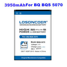 LOSONCOER 3950mAh BQS-5070 Magic Battery For BQ BQS5070 BQS 5070 Magic Nous NS 5004 Mobile Phone Batteries~In Stock 2024 - buy cheap