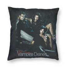 O vampiro diários capa de almofada casa decorativa demônio stefan salvatore capa de almofada lance travesseiro sofá impressão dupla face 2024 - compre barato