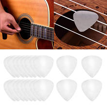 Escolhas de guitarra de aço inoxidável 20x, 0.3mm fino para baixo elétrico, uso durável 2024 - compre barato