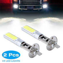 Lâmpadas led para farol de carro, 2 peças, 12v, 100 a, h1, 6000 w, k, feixe branco baixo, farol de neblina, freio reverso, peças de lâmpada de seta 2024 - compre barato