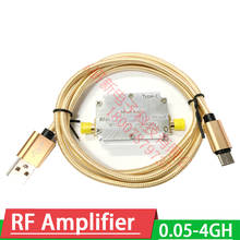Lna 50m-4ghz 4000mhz spf5189z rf amplificador de sinal de baixo nível de ruído amplificador de ruído 0.6db gps receptor uhf hf vhf fm ham rádio amp 2024 - compre barato