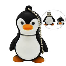 TEXT ME Cartoon  personality 64GB  cute penguin USB Flash Drive 4GB 8GB 16GB 32GB Pendrive USB 2.0 Usb stick 2024 - buy cheap