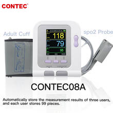 CONTEC08A Digital Automatic Blood Pressure Monitor, Adult Cuff+SP02 PC Software(Download Online ) 2024 - buy cheap