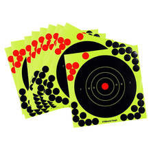 10 pcs Splatter Reactive Self Adhesive Shooting Targets Gun Rifle 2024 - buy cheap