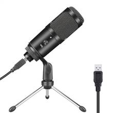 Professional USB Condenser Microphone 192kHz/24-Bit for PC Streaming Gaming Computer And YouTube Recording With Tripod Stand 2024 - buy cheap