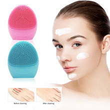 Face Cleaning Brush Facial Cleanser Facial Cleanser Brush Electric Massage Washing Machine Waterproof Silicone Cleansing Tools 2024 - buy cheap