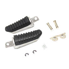 Front Foot Pegs Footrest Pedals For Hayabusa GSX1300R 08-11 GSX650 GSX1400 2024 - buy cheap