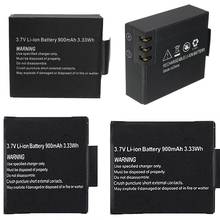 4Pcs/Set 3.7V 900mAh Rechargable Li-ion Battery For SJCAM SJ4000 WiFi SJ5000 WiFi SJ6000 WIFi SJ7000 SJ8000 SJ9000 M10 SJ5000x 2024 - buy cheap