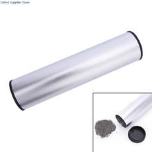 Stainless Steel Cylinder Sand Shaker Rhythm Musical Instruments Metal Hand Percussion 2024 - buy cheap