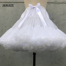 JIERUIZE-enagua corta de Lolita, falda de tutú de Ballet, Rockabilly, crinolina 2024 - compra barato