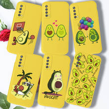 Avocado Phone Case For Huawei Y6 2019 P Smart 2021 P40 Pro Plus P40 Lite E NOVA 7 SE 7i Case Cover Silicone TPU P40Lite E Funda 2024 - buy cheap