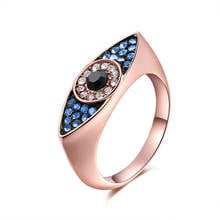 MIQIAO Silver Plated Evil Eyes Rings for Women Girls Fashion Jewelry Lover Friends Gift Luxury Accessories Boho Kpop Gothic 2024 - buy cheap