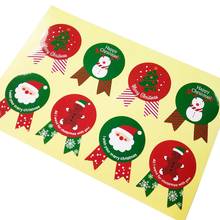 800pcs  Vintage Christmas Theme series Badge Design DIY Multifunction Seal Sticker Gift Label Wholesale 2024 - buy cheap