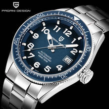 PAGANI Design-Reloj de pulsera de acero inoxidable para hombre, accesorio Masculino resistente al agua con mecanismo automático, complemento mecánico de marca de lujo, 2021 2024 - compra barato