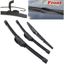 Car Front & rear Windshield Windscreen Wiper Blades For Lancia Ypsilon 2003 2004 2005 2006 2007 2008 2009 2010 2011 2024 - buy cheap
