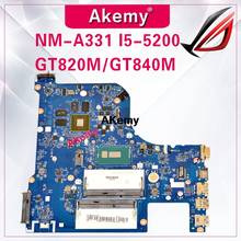 G70-80 motherboard Para For Lenovo G70-70 B70-80 Z70-80 motherboard I5-5200U AILG NM-A331 com GT840M/GT820M Teste 100% original 2024 - compre barato