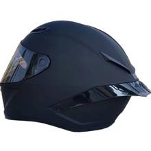 Motorcycle Helmet Open Face Helmet Big Spoiler Helmet Men And Women Summer Scooter Motorbike  Black Hat 2024 - buy cheap