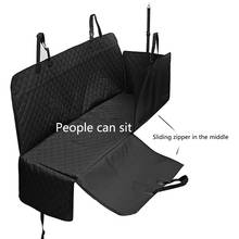 Funda impermeable para asiento de coche para perro, alfombrilla para asiento trasero de coche, hamaca, cojín, antideslizante, plegable, Protector 2024 - compra barato