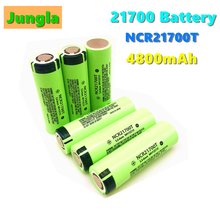 Batería recargable de litio 100% 21700 NCR21700T, 4800mAh, 3,7 V, 40A, batería de iones de litio de alto drenaje 2024 - compra barato
