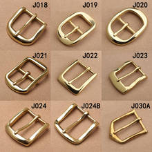 1pcs Solid Brass 35mm Belt Buckle End Bar Heel Bar Buckle Middle Center Bar Buckle Single Pin Heavy-duty for Leather Craft Strap 2024 - buy cheap