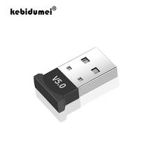 Kebidumei-Adaptador USB Bluetooth Dongle para PS4, ordenador, PC, ratón, Aux, Audio, Bluetooth 5,0, altavoz, transmisor y receptor de música 2024 - compra barato