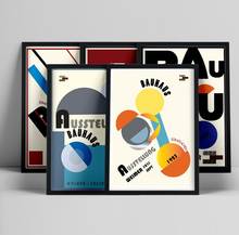 Bauhaus Ausstellung 1923 Weimer Exhibition Poster Wall Art Picture Canvas Painting Posters and Prints for Room Home Decor 2024 - buy cheap