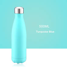 500 мл вакуумные бутылки для воды с двойными стенками из нержавеющей стали с пользовательским логотипом 2024 - купить недорого