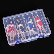 1/12 Scale Figiure Accessory Plastic Bag Female Body Storage Box Dustproof Maintenance Box for 6 Inches Action Figure 2024 - buy cheap