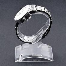 Suporte de pulseira de joias de plástico transparente, suporte de mostruário 2024 - compre barato