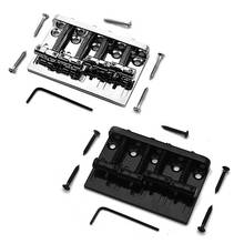 4 String Hardtail Bass Guitar Bridge for Fender Precision Jazz Bass PB JB Style Bass 2024 - buy cheap