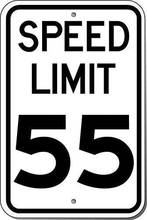 Metal Tin Sign Speed Limit 55 Sign Yard Decorative Signs Sign Metal Aluminum Sign for Wall Art 8x12 Inch 2024 - buy cheap