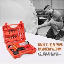 2 In 1 Brake Bleed Vacuum Pump Manual Vacuum Pump Brake Oil Replacement Tool Manual Vacuum Suction Gun 2024 - buy cheap