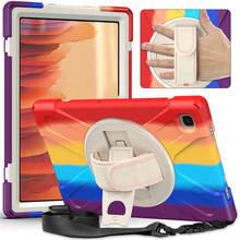 Kids Safe Case For Samsung Galaxy Tab A7 10.4 2020 Tab A 8.0 2019 Cover T500 T505 T290 T295 Funda Heavy Duty With Wrist Strap 2024 - buy cheap