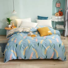 New Product 1pc 100%Cotton Pastoral Style Flowers Colorful Printed Duvet Cover(Pillowcases Need Order) 2024 - buy cheap