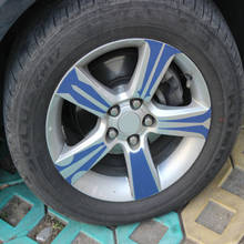 Adesivo de fibra de carbono para pneu da roda, troca pequena do aro do pneu, adesivo de pneu para chevrolet cruze 2009 -2015 2024 - compre barato