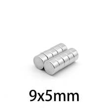 20-150pcs 9x5mm Neodymium magnet 9*5 Rare Earth small Strong Round permanent 9*5mm fridge Electromagnet NdFeB nickle magnetic 2022 - buy cheap