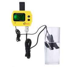 Portable Water ph meter Quality Analyzer pH Meter for Aquarium Acidimeter pH TEMP Meter Measure Household Drinking Solution 2024 - buy cheap