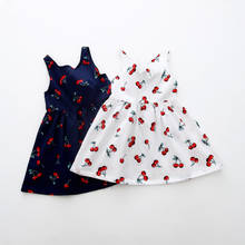 Летнее Детское платье для девочек вечерние чное платье принцессы с цветочным принтом, детские платья-пачки для девочек, детская повседневная школьная одежда 2024 - купить недорого