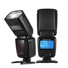 Универсальная Беспроводная вспышка для камеры Speedlite GN33 ЖК-дисплей для Canon Nikon Sony Olympus Pentax DSLR Camera s 2024 - купить недорого
