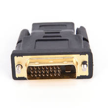 JETTING-convertidor DVI 24 + 1 macho a HDMI, adaptador chapado en oro, 1080P, compatible con HDMI, LCD, DVI-D 2024 - compra barato