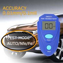 EM2271 Thickness Gauge Digital Coating Thickness Car Painting Meter paint thickness meter With Russian or English Manual 2024 - buy cheap