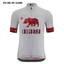 CALIFORNIA Retro Men Cycling Jersey White Road Bike Wear Ropa Ciclismo Sports Wear Maillot Bicycle Clothes Mtb  Bike shirt 2024 - buy cheap