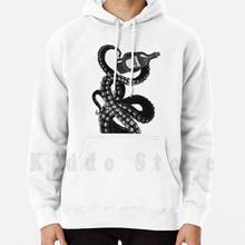 Kraken hoodies long sleeve Kraken Squid Octopus Ship Pirates Pirate Jolly Roger Tentacles Sea Ocean Water Lake 2024 - buy cheap